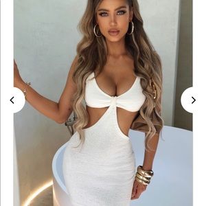 Babyboo White Knit Dress 🤍